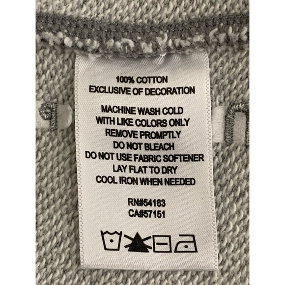 Calvin Klein Performance Womens Heather Gray & Beige Raglan Sleeve Top Medium - Picture 11 of 11